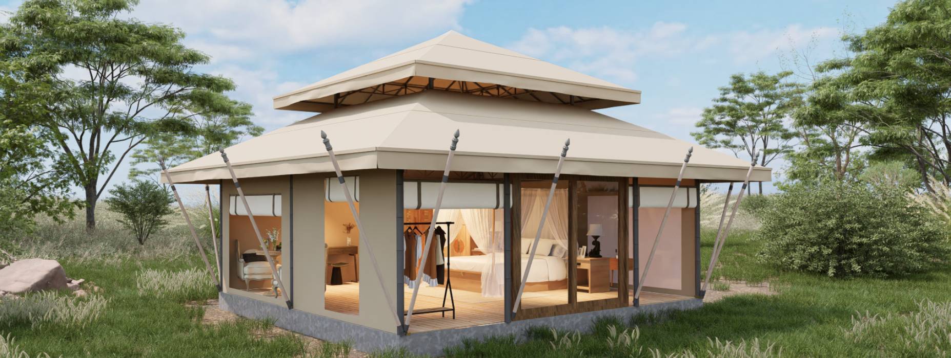 江州区户外野奢帐篷